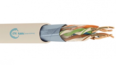 Ethernet Cables - Cat5e FTP PVC 25AWG 100% Cuprum Indoor 305 Metre