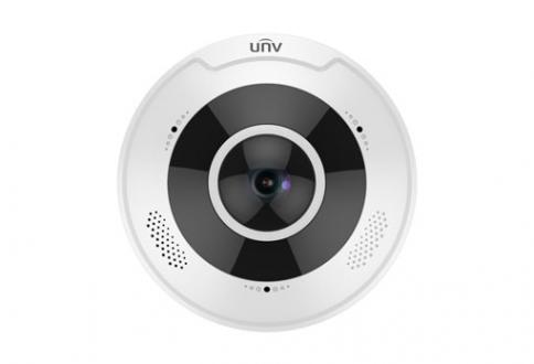 4K Ultra HD Vandal-resistant Fisheye Fixed Dome Camera