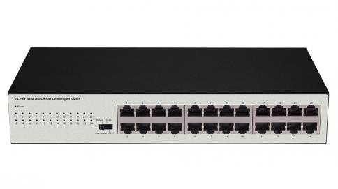 Unmanaged Switch - 24 ports 100M