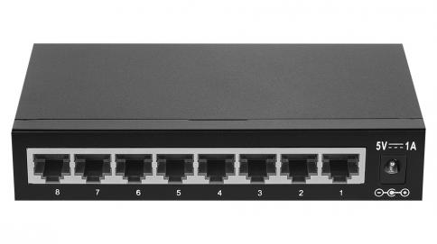 Unmanaged Switch - 8 Full-gigabit ports