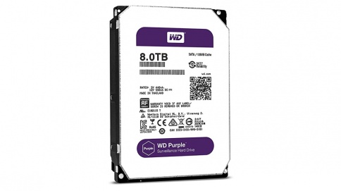 მყარი დისკი - 8TB, SATA HDD WD Purple 