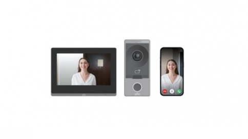 2MP UNIVIEW VIDEO DOORBELL INTERCOM VILLA DOOR STATION