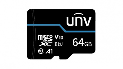 Memory Card - Micro SD 64GB - Blue card