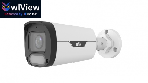IP კამერა - 4მპ 2.8მმ Bullet, Wise-ISP, ColorHunter, Warm Light, 3-Axis, Micro SD, Mic