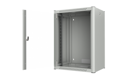 WALL TYPE NETWORK CABINET, 16U W=600MM D=450MM, Mirsan 