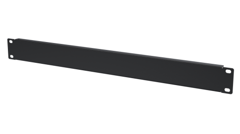 1U 19" screw type blank panel 