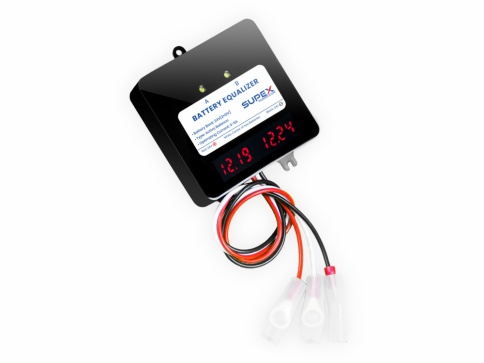 Battery Equalizer - 24v, LCD, SUPEX