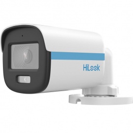 Turbo HD Camera - 5MP, 2.8mm, Bullet, Color Vu, Mic, Hilook