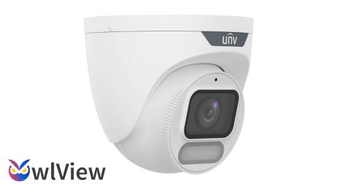 IP Camera - 8MP, 2.8mm, Turret, UMD, Mic, SD, ColorHunter, Wise-ISP, Uniview