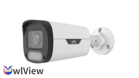 IP Camera - 8MP, 4mm, Bullet, Mic, SD, ANR, UMD,  Wise-ISP, Uniview 