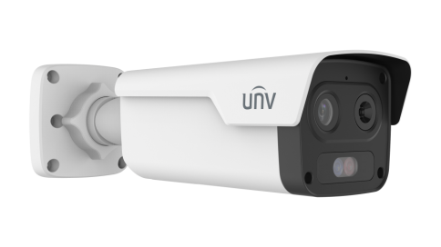 IP კამერა - 4მპ, 4მმ, Bullet, Thermal & Optical, SD, ANR, Uniview