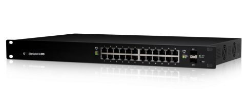 მართვადი PoE სვიჩი - EdgeSwitch 24 PoE 250W, Ubiquiti