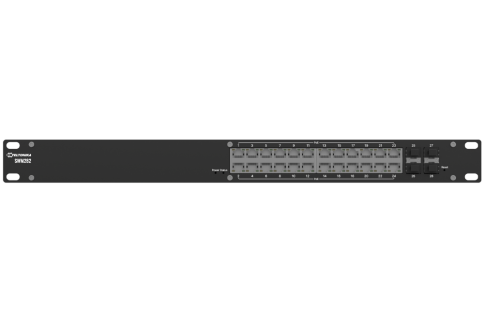 Managed PoE switch - SWM282, 24 PoE+, 4 SFP, 300 W